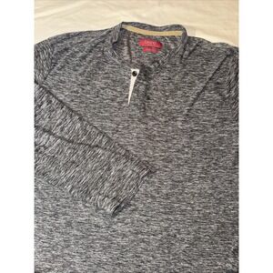 Bruno Milano Henley T-Shirt Men's XL Long‎ Sleeve Super Soft Knit Casual Tee